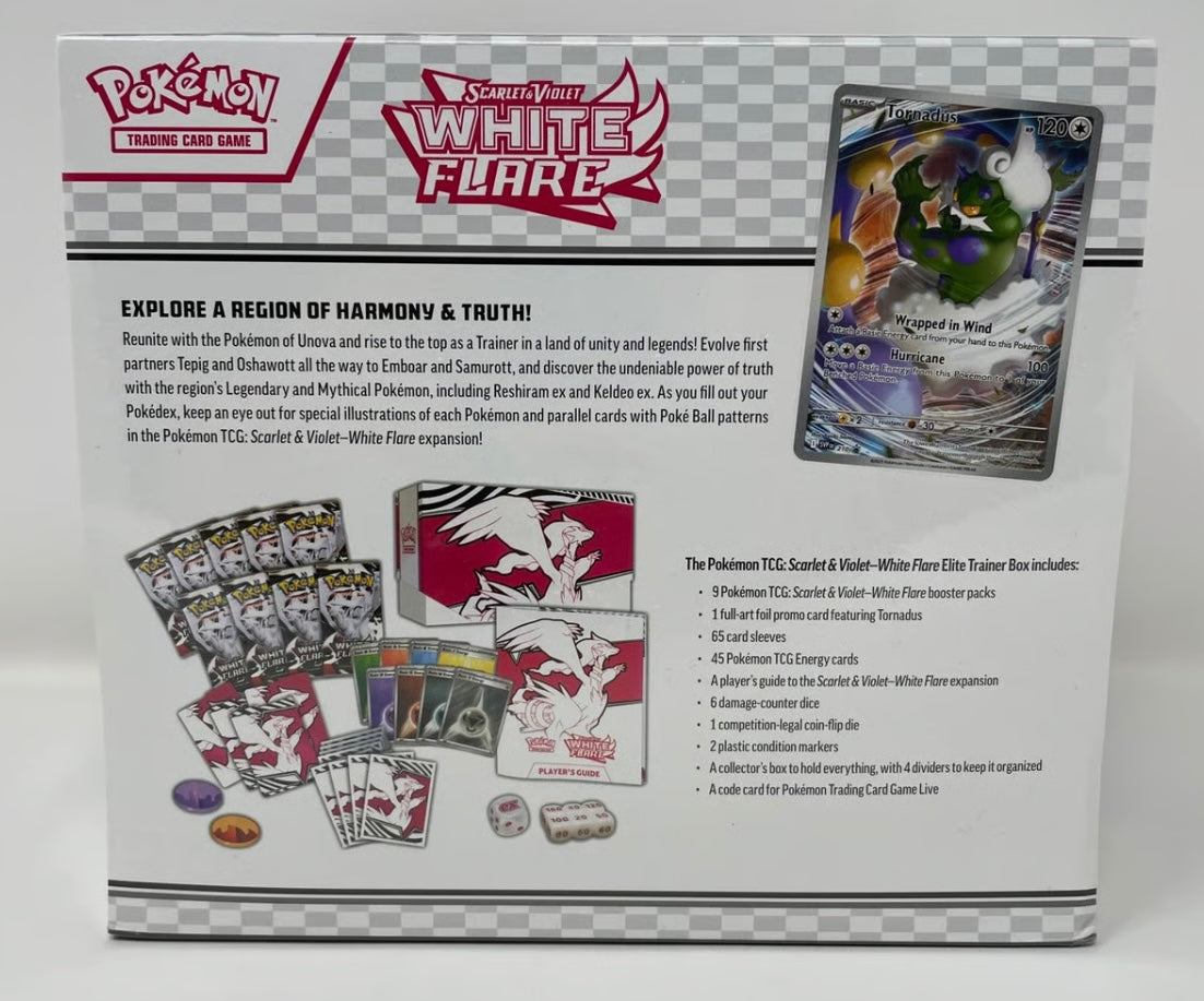 Scarlet & Violet White Flare ETB