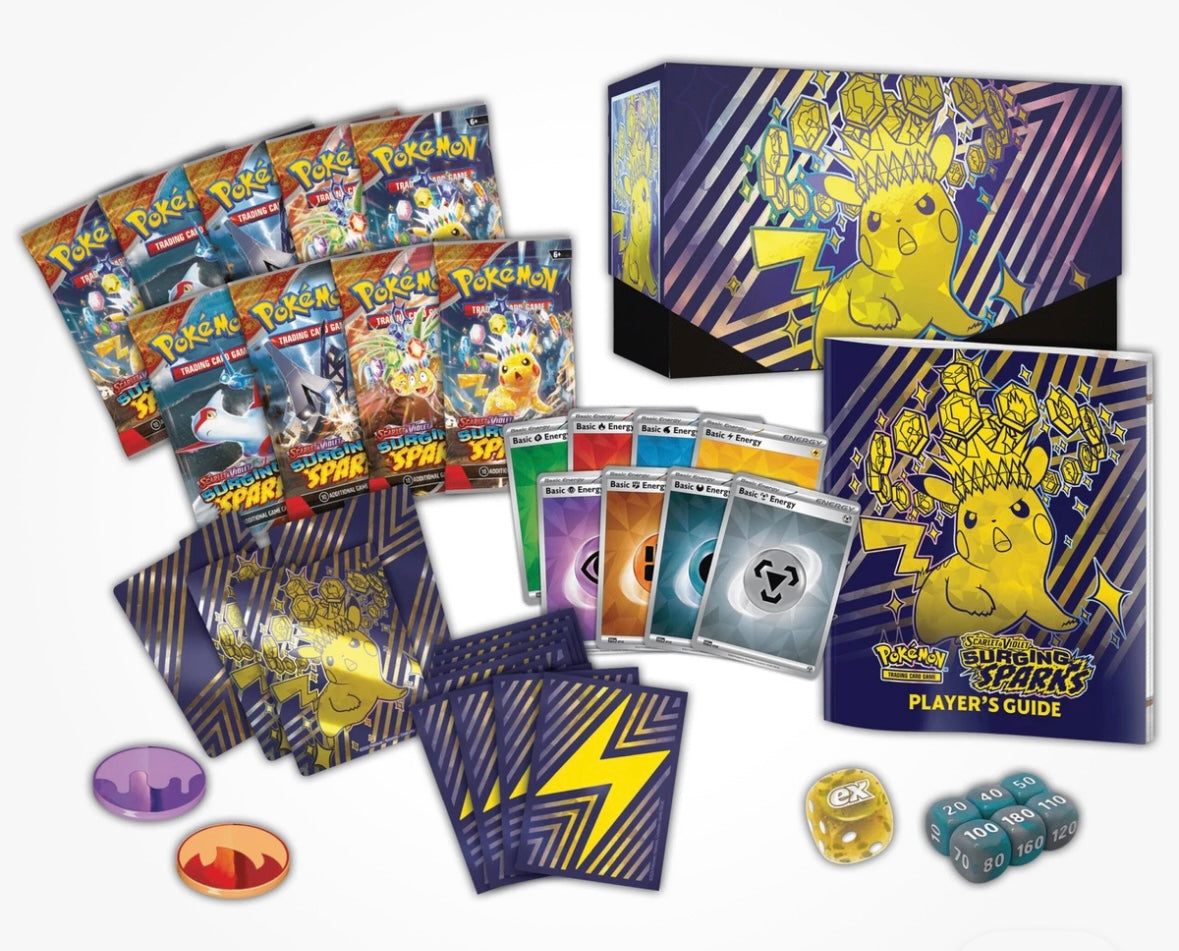 Pokémon TCG: Scarlet & Violet—Surging Sparks Elite Trainer Box
