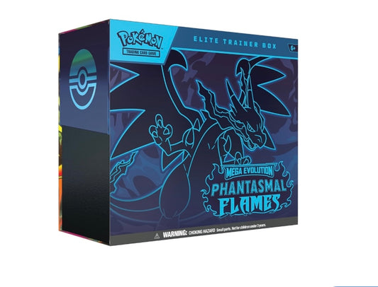Pokemon Tcg - Mega Evolution - Phantasmal Flames Elite Trainer Box