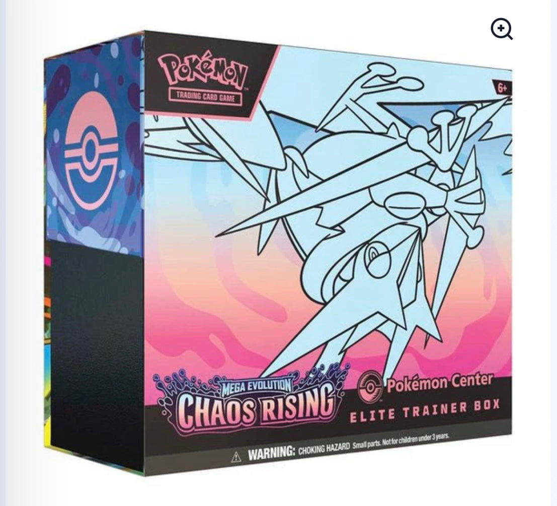 POKÉMON TCG: MEGA EVOLUTION - CHAOS RISING POKÉMON CENTER ELITE TRAINER BOX