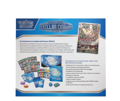 Pokémon TCG - Scarlet and Violet - Stellar Crown Elite Trainer Box